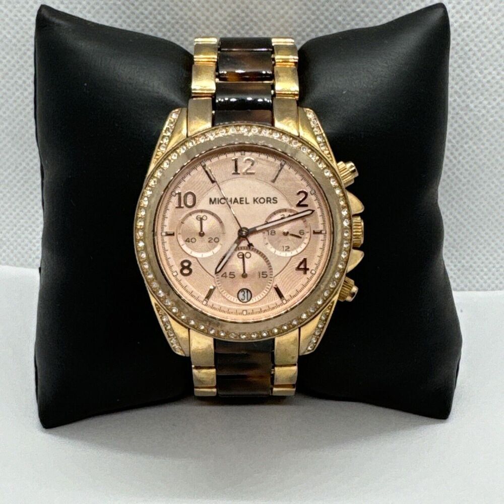 Michael Kors Blair MK5859 Women's Gold Stainless Steel Analog Dial Watch JNA396